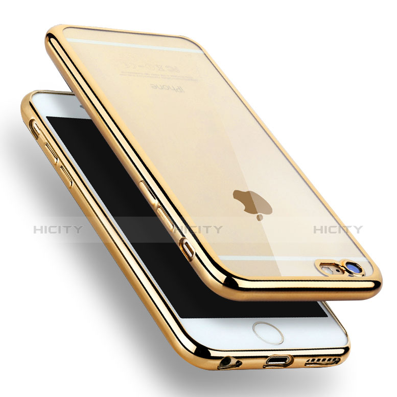 Funda Silicona Ultrafina Carcasa Transparente H16 para Apple iPhone 6