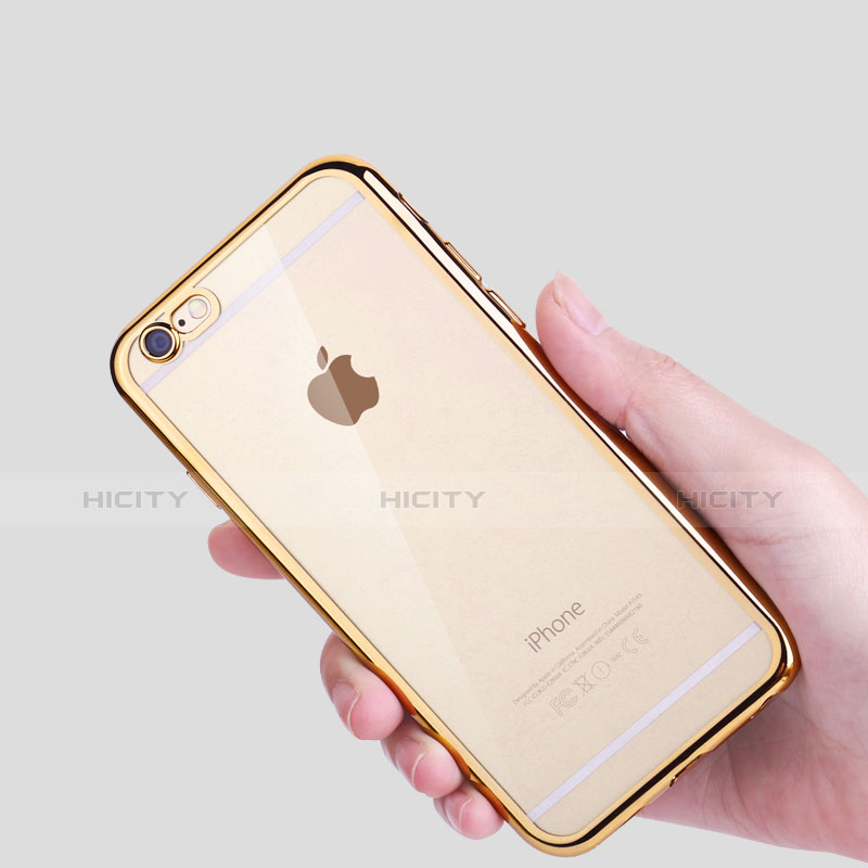 Funda Silicona Ultrafina Carcasa Transparente H16 para Apple iPhone 6S