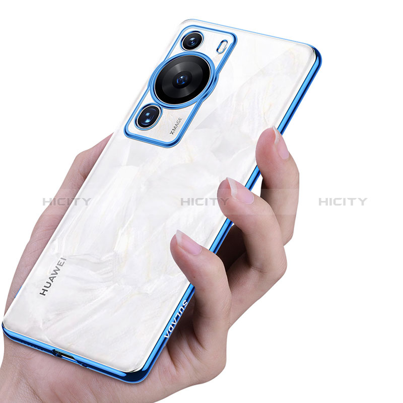 Funda Silicona Ultrafina Carcasa Transparente LD2 para Huawei P60