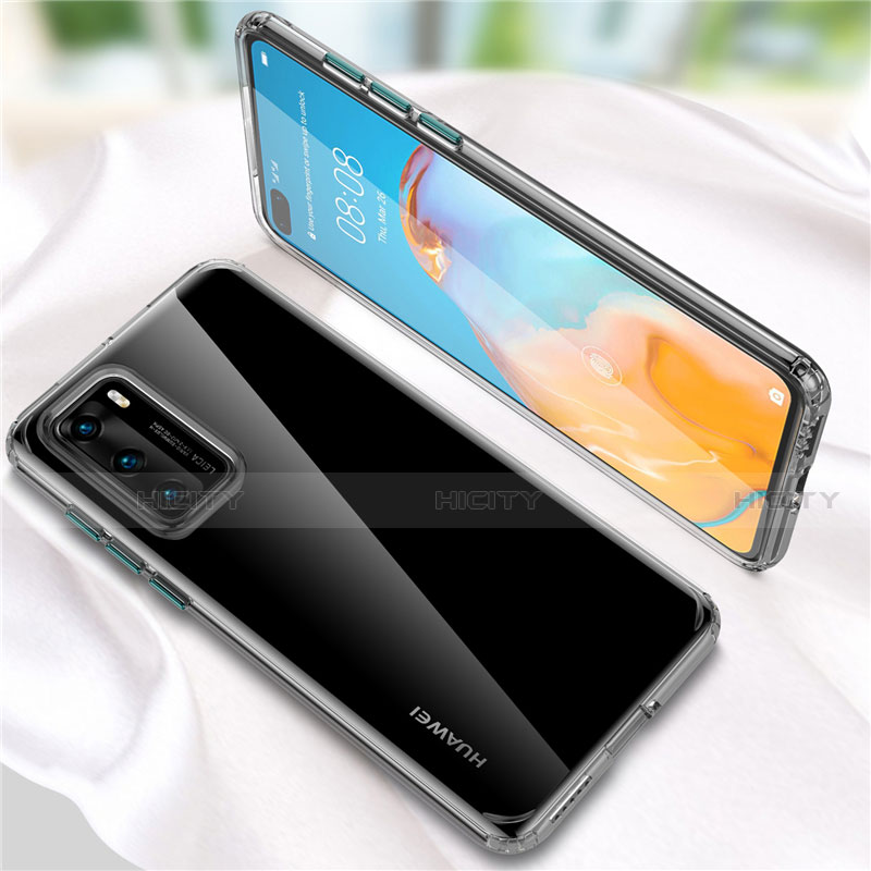 Funda Silicona Ultrafina Carcasa Transparente N01 para Huawei P40