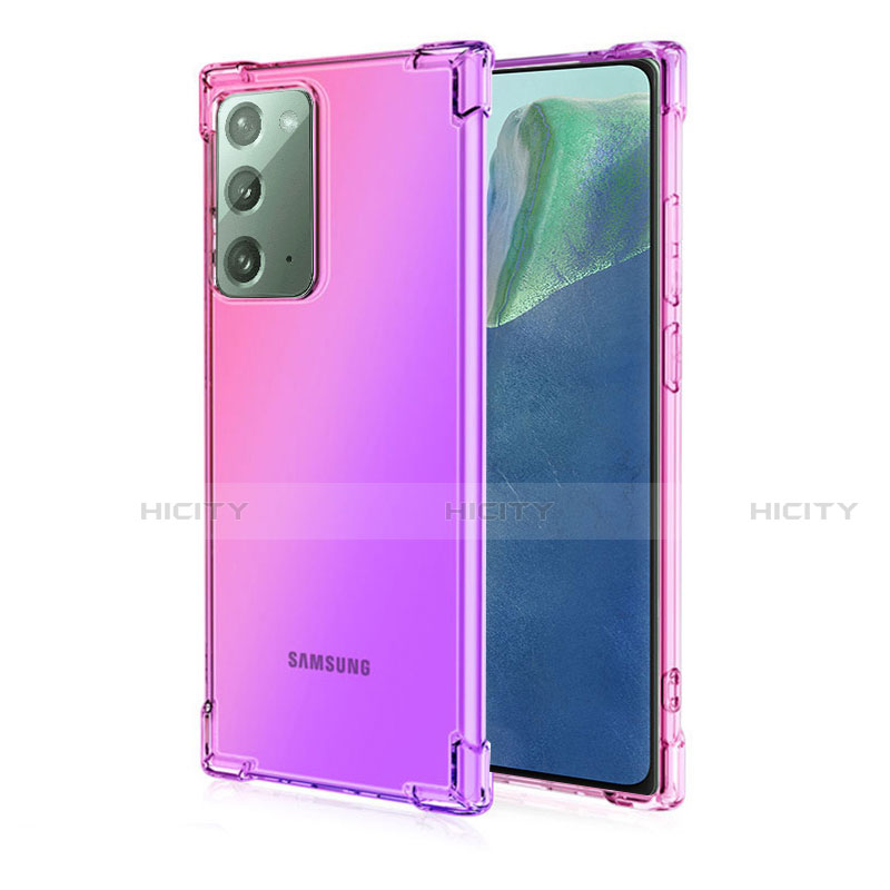 Funda Silicona Ultrafina Carcasa Transparente N01 para Samsung Galaxy Note 20 5G