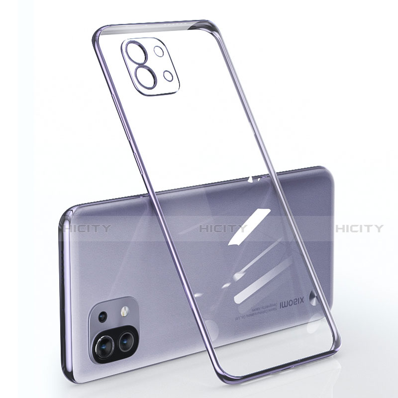 Funda Silicona Ultrafina Carcasa Transparente para Xiaomi Mi 11 5G