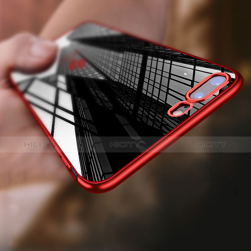 Funda Silicona Ultrafina Carcasa Transparente Q01 para Apple iPhone 7 Plus