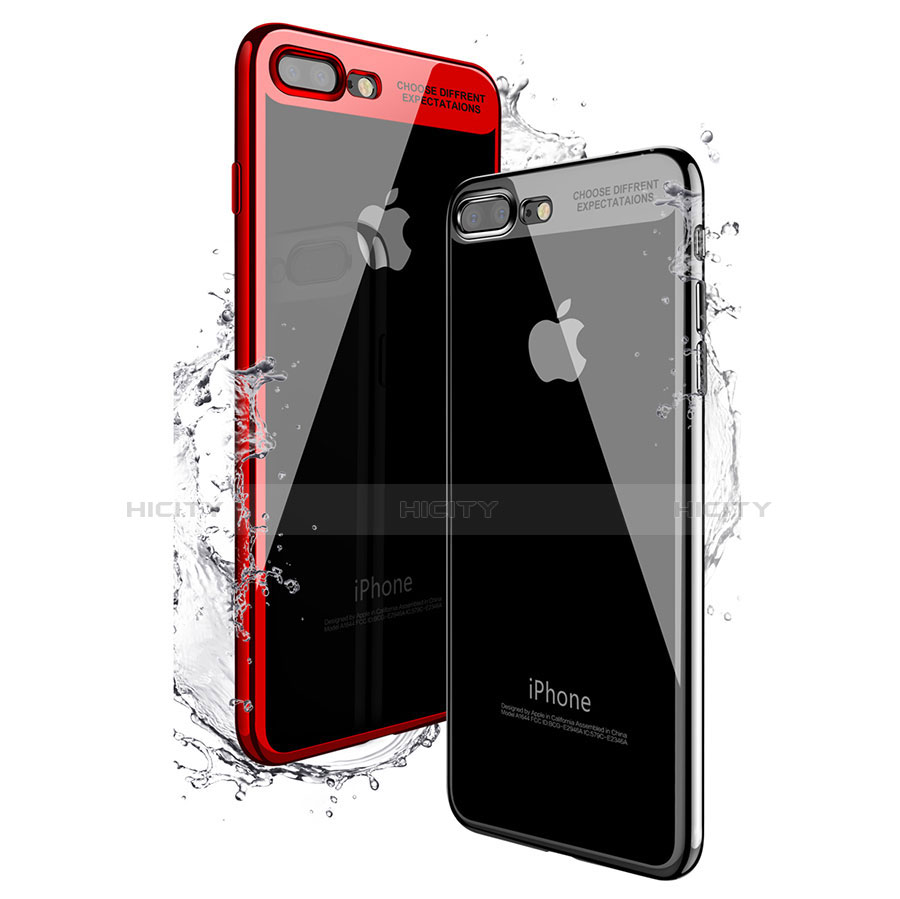 Funda Silicona Ultrafina Carcasa Transparente Q03 para Apple iPhone 7 Plus