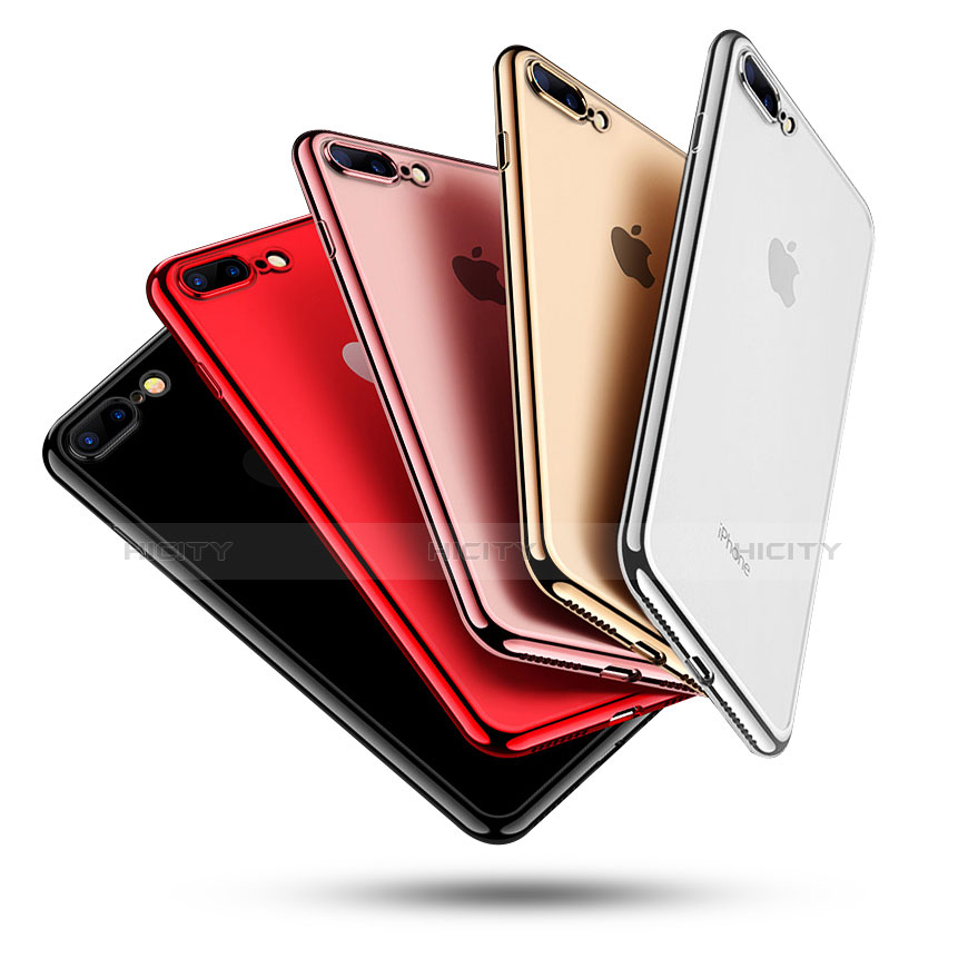 Funda Silicona Ultrafina Carcasa Transparente Q06 para Apple iPhone 7 Plus