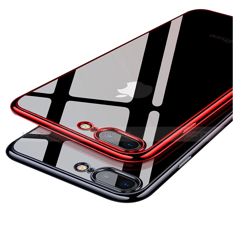 Funda Silicona Ultrafina Carcasa Transparente Q06 para Apple iPhone 7 Plus