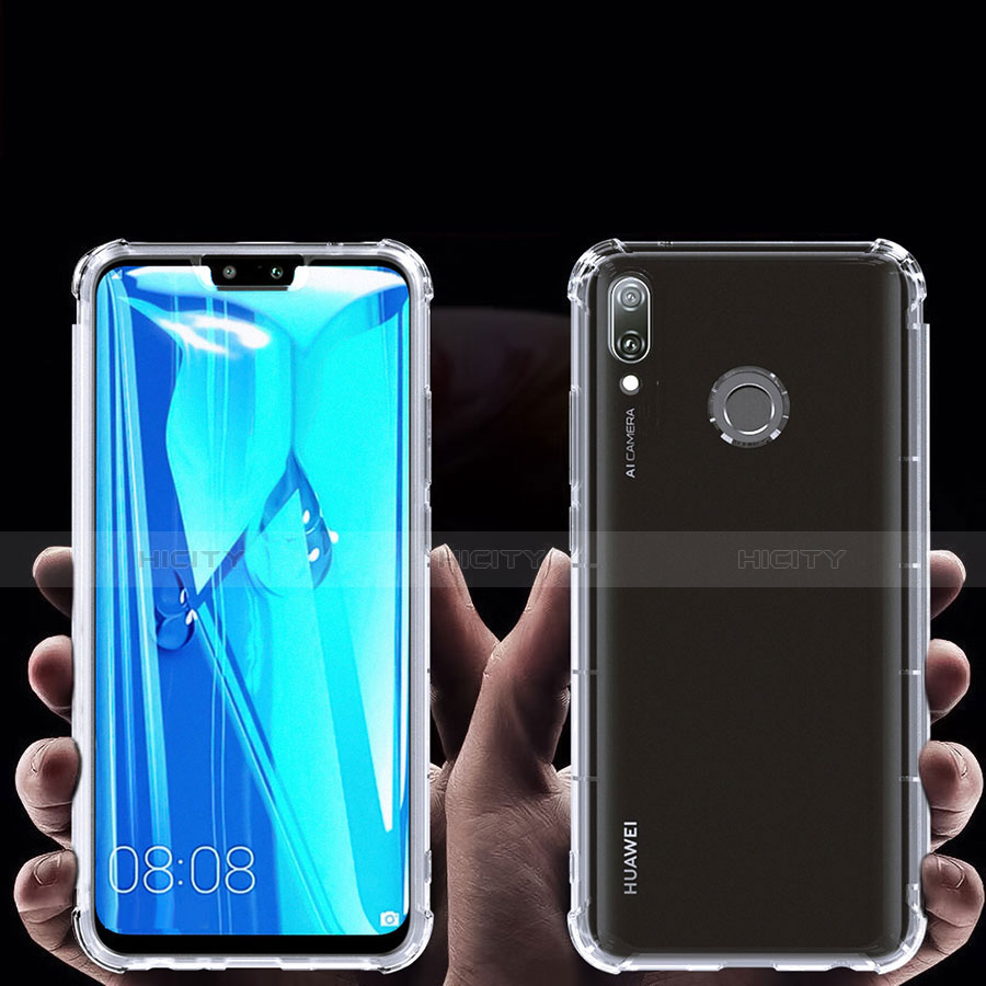 Funda Silicona Ultrafina Carcasa Transparente S01 para Huawei Enjoy 9 Plus