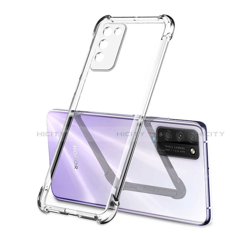 Funda Silicona Ultrafina Carcasa Transparente S01 para Huawei Honor 30 Lite 5G Claro