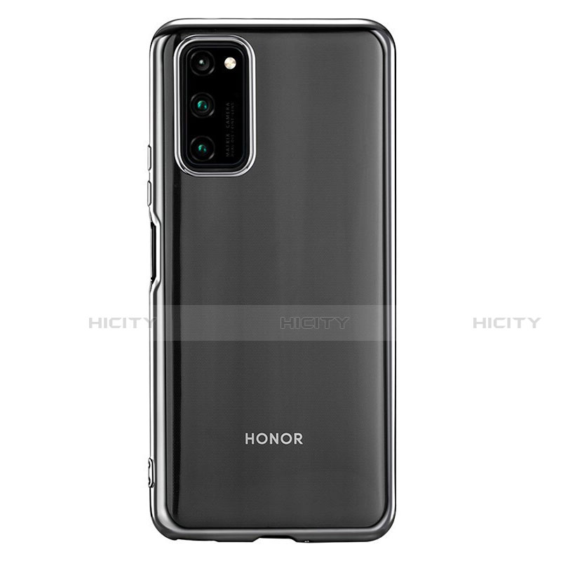 Funda Silicona Ultrafina Carcasa Transparente S01 para Huawei Honor V30 5G Plata