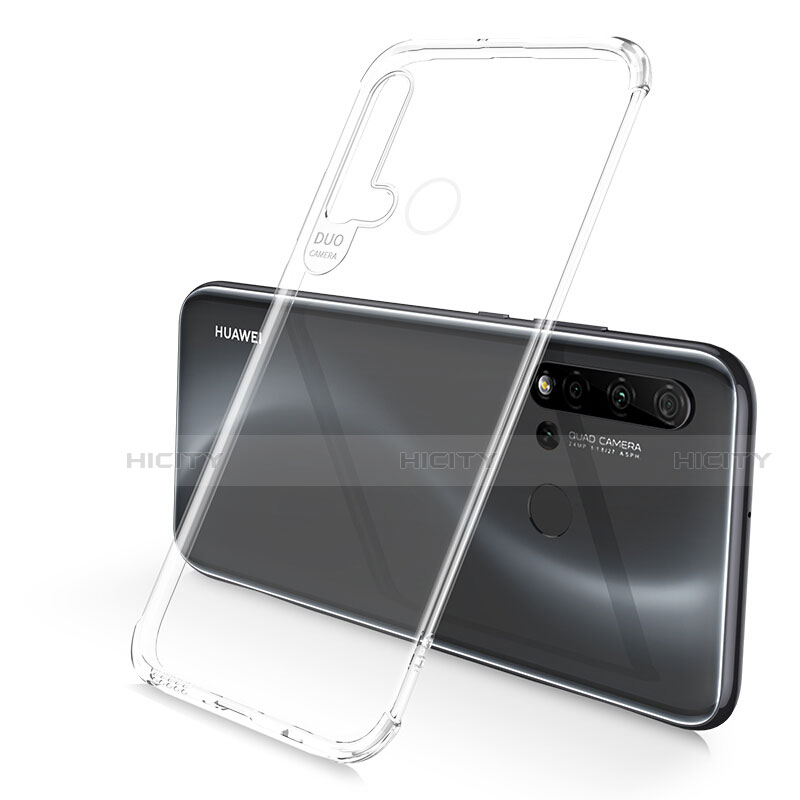 Funda Silicona Ultrafina Carcasa Transparente S01 para Huawei Nova 5i Claro