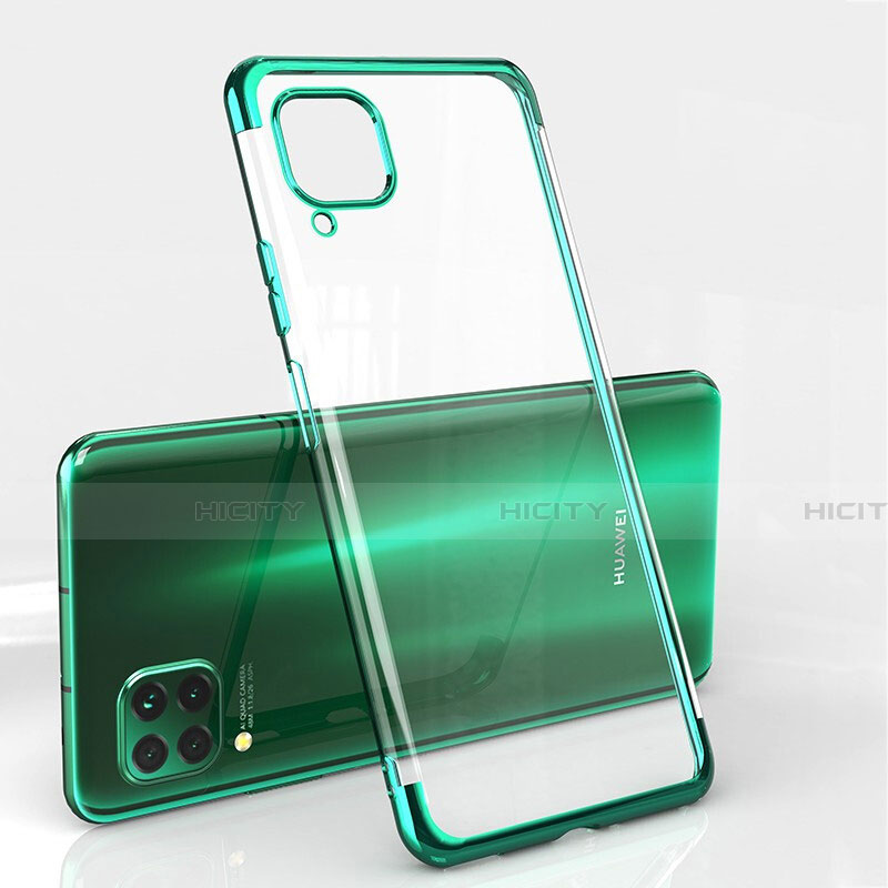 Funda Silicona Ultrafina Carcasa Transparente S01 para Huawei Nova 6 SE Verde