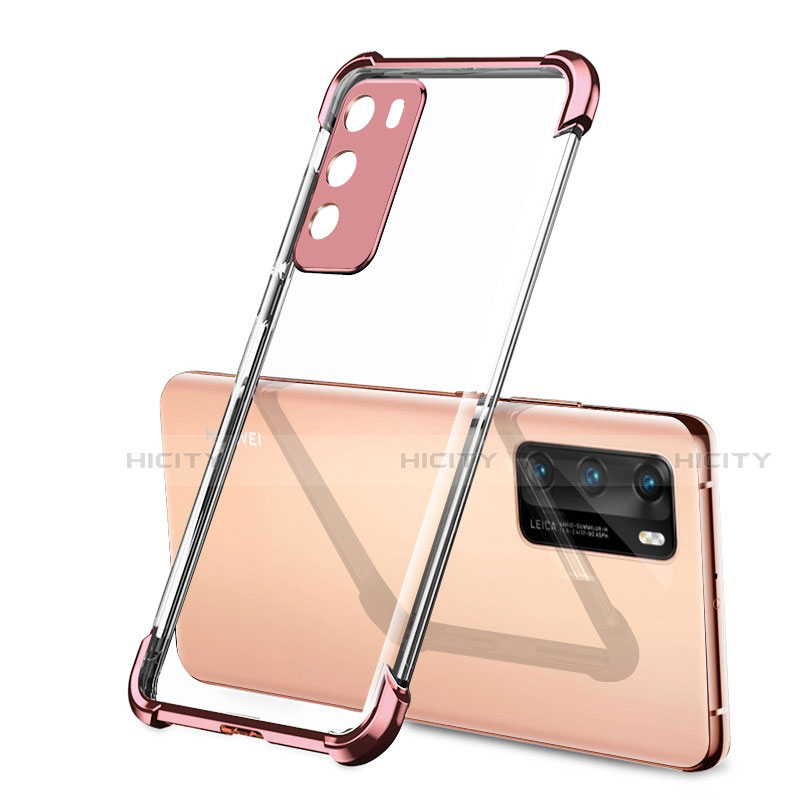 Funda Silicona Ultrafina Carcasa Transparente S01 para Huawei P40