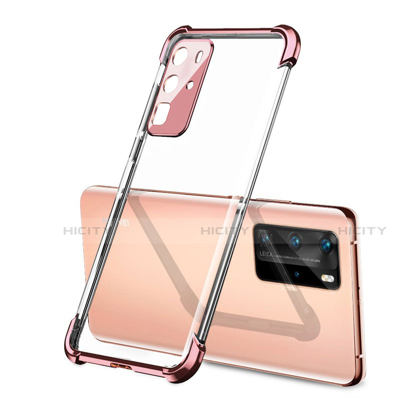 Funda Silicona Ultrafina Carcasa Transparente S01 para Huawei P40 Pro