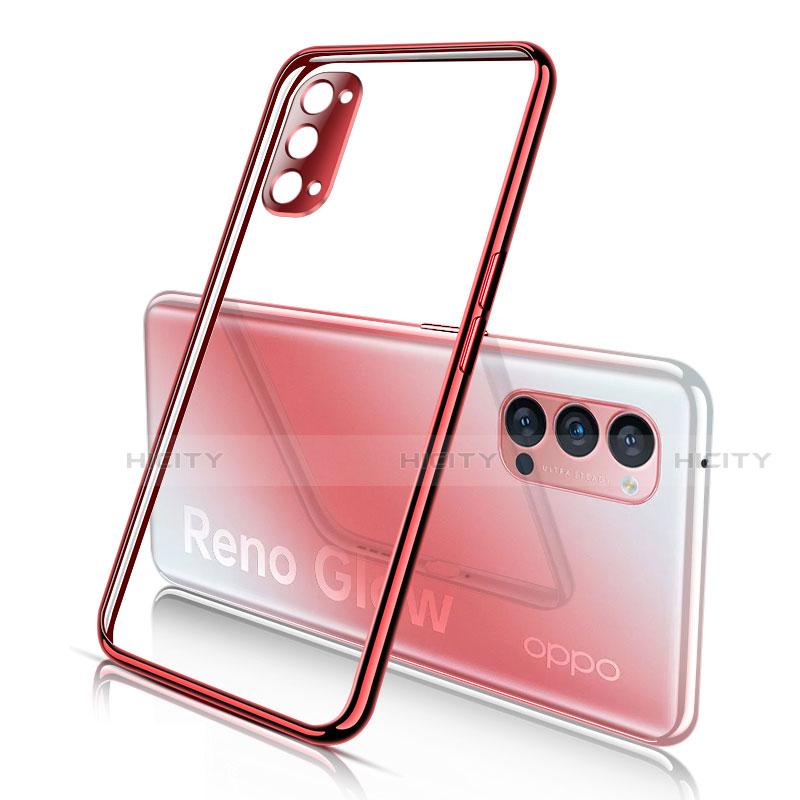 Funda Silicona Ultrafina Carcasa Transparente S02 para Oppo Reno4 Pro 5G