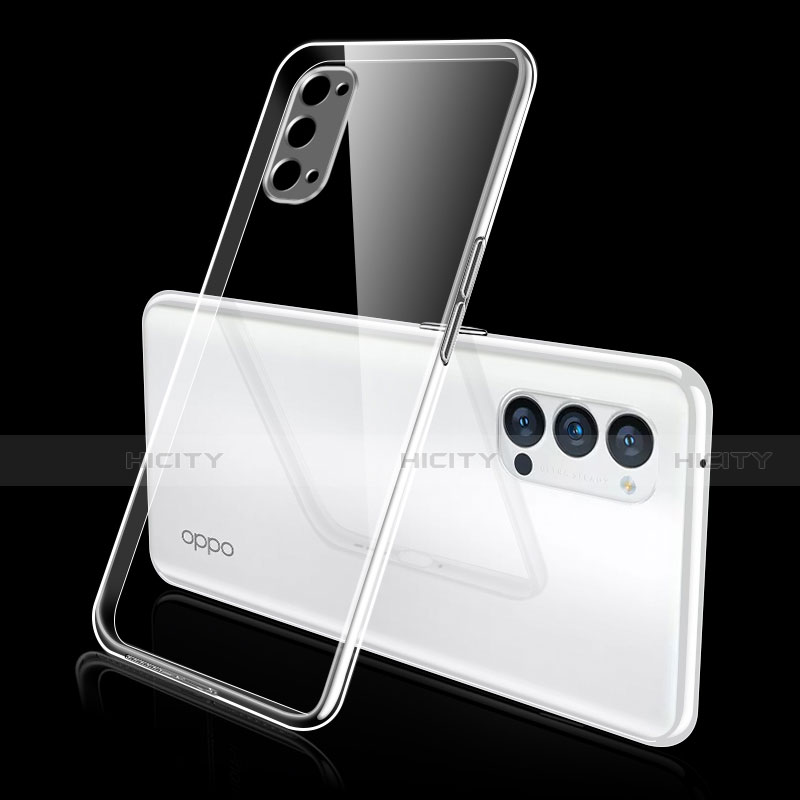 Funda Silicona Ultrafina Carcasa Transparente S02 para Oppo Reno4 Pro 5G