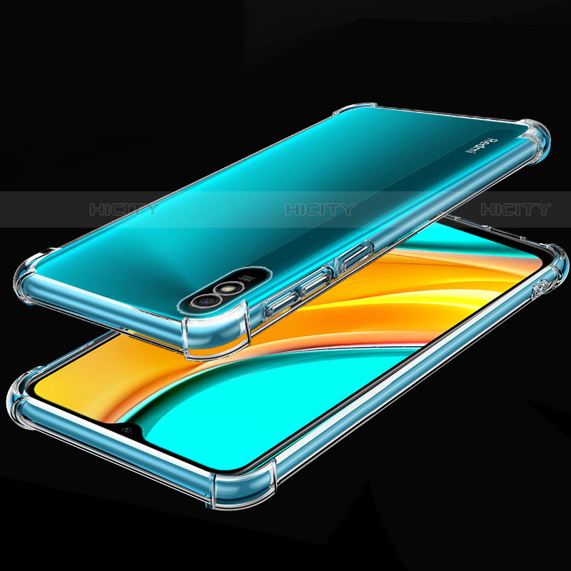 Funda Silicona Ultrafina Carcasa Transparente S02 para Xiaomi Redmi 9A Claro