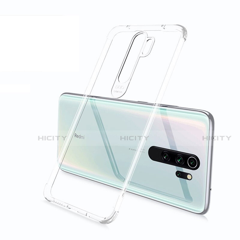 Funda Silicona Ultrafina Carcasa Transparente S02 para Xiaomi Redmi Note 8 Pro Claro