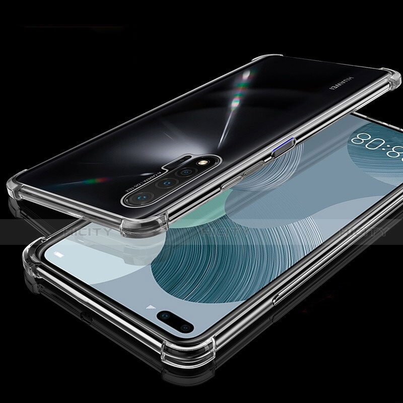 Funda Silicona Ultrafina Carcasa Transparente S03 para Huawei Nova 6 Claro