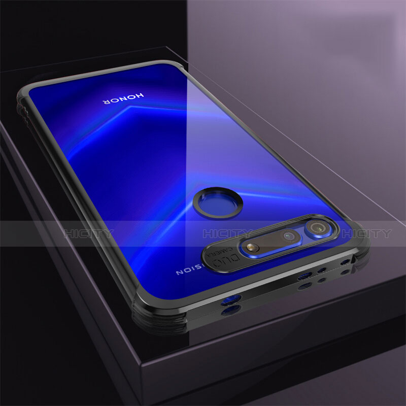 Funda Silicona Ultrafina Carcasa Transparente S04 para Huawei Honor V20