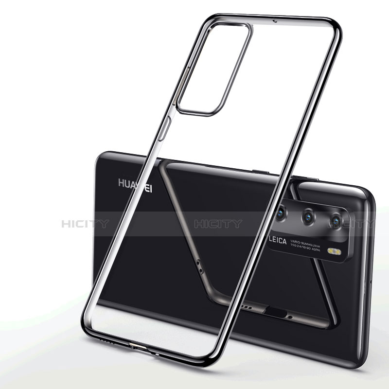 Funda Silicona Ultrafina Carcasa Transparente S04 para Huawei P40