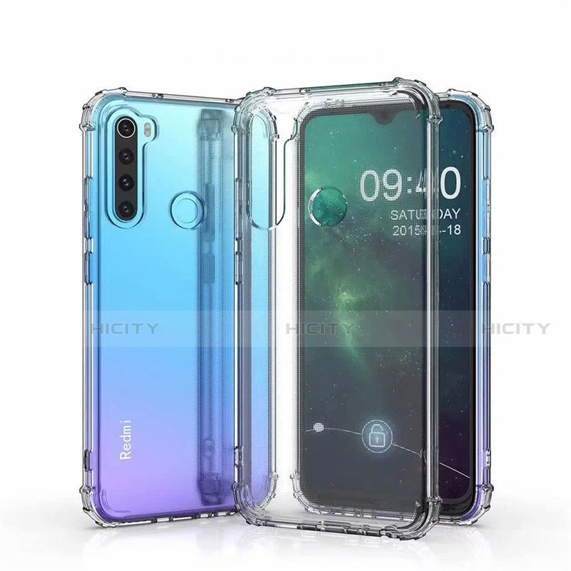 Funda Silicona Ultrafina Carcasa Transparente S04 para Xiaomi Redmi Note 8 (2021)