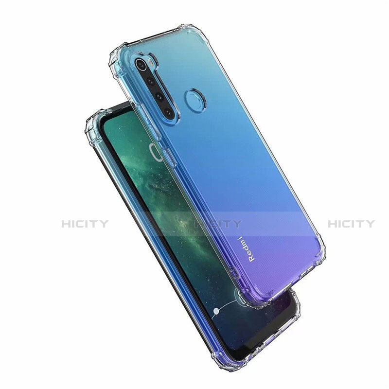 Funda Silicona Ultrafina Carcasa Transparente S04 para Xiaomi Redmi Note 8 (2021)