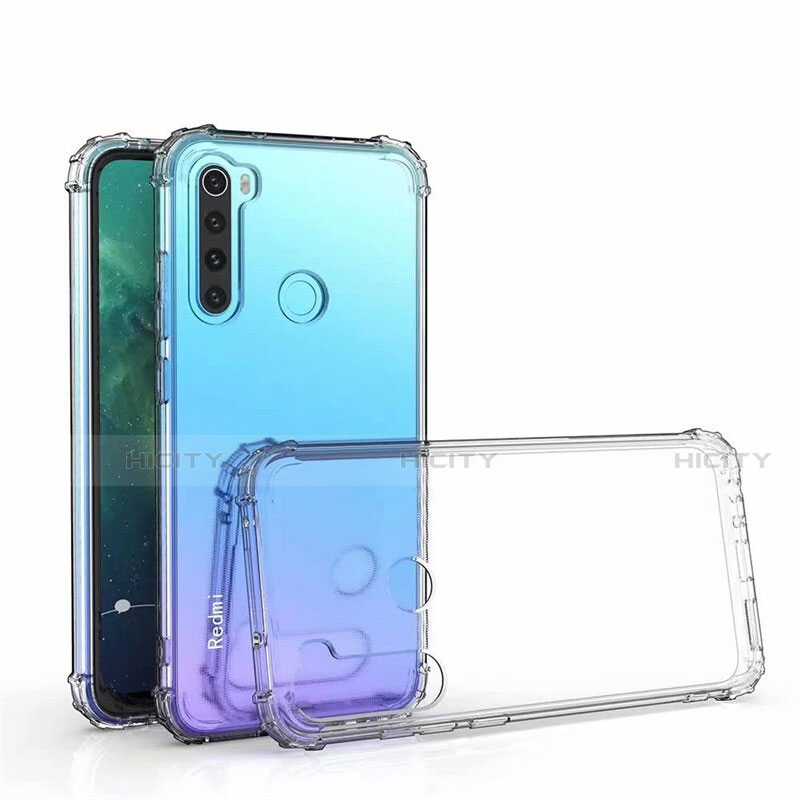 Funda Silicona Ultrafina Carcasa Transparente S04 para Xiaomi Redmi Note 8 (2021) Claro