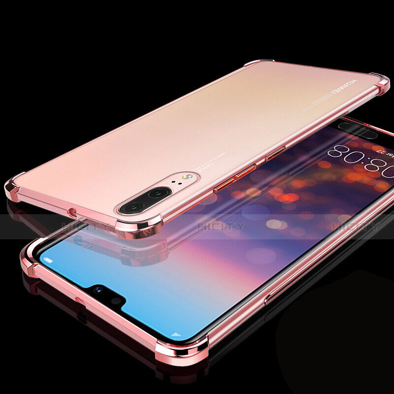 Funda Silicona Ultrafina Carcasa Transparente S05 para Huawei P20