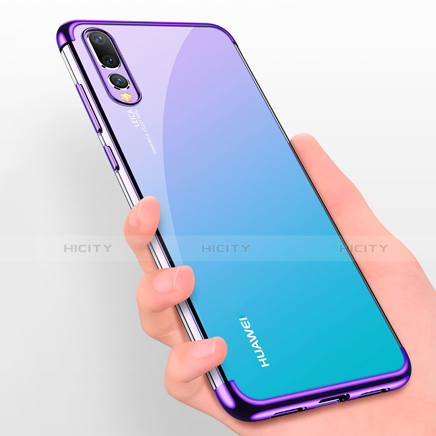 Funda Silicona Ultrafina Carcasa Transparente S07 para Huawei P20 Pro