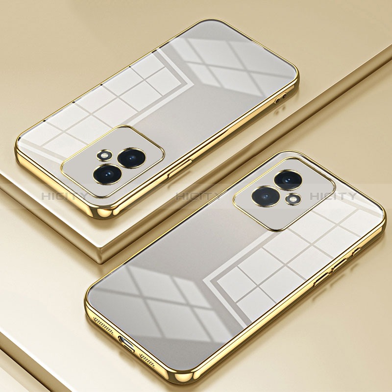 Funda Silicona Ultrafina Carcasa Transparente SY1 para Huawei Honor 100 5G Oro