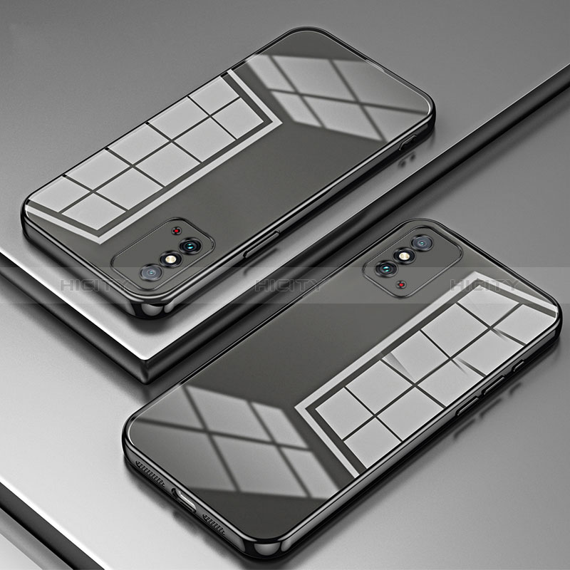 Funda Silicona Ultrafina Carcasa Transparente SY1 para Huawei Honor X10 Max 5G Negro
