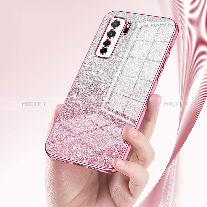 Funda Silicona Ultrafina Carcasa Transparente SY1 para Huawei Nova 7 SE 5G