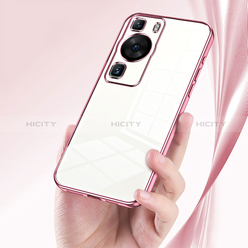 Funda Silicona Ultrafina Carcasa Transparente SY1 para Huawei P60 Pro