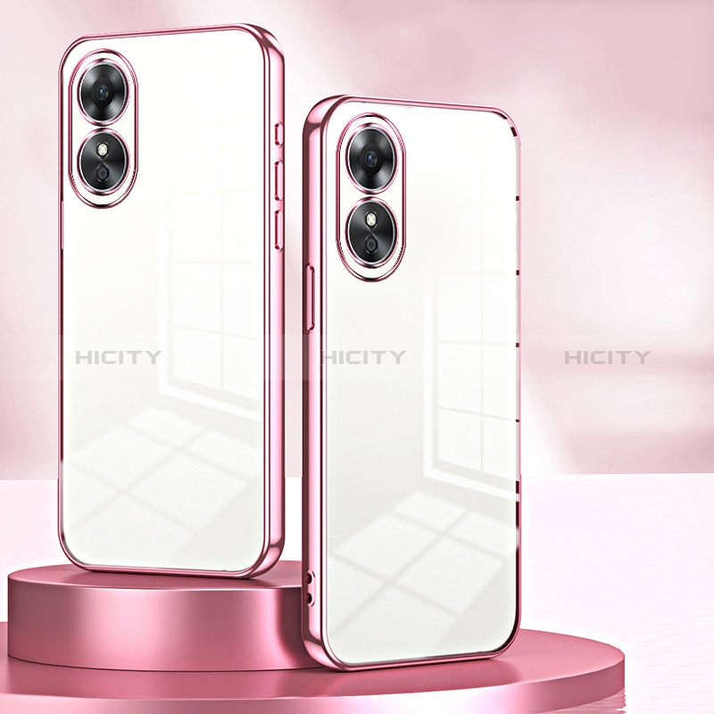 Funda Silicona Ultrafina Carcasa Transparente SY1 para Oppo A17