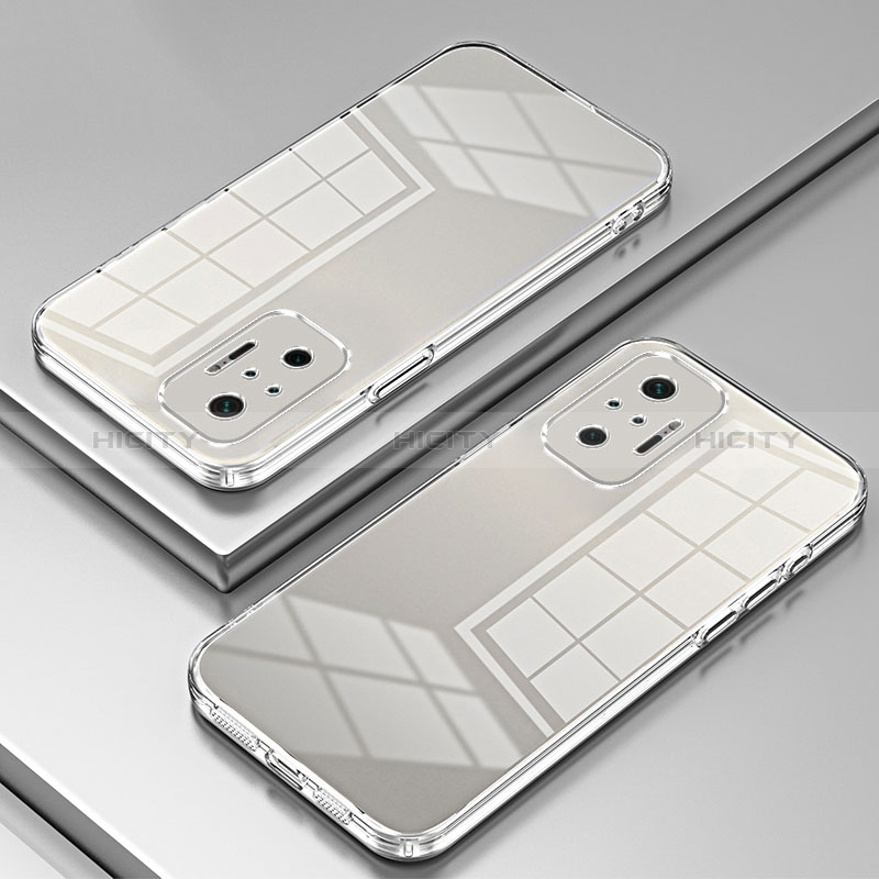 Funda Silicona Ultrafina Carcasa Transparente SY1 para Xiaomi Redmi Note 10 Pro 4G Claro
