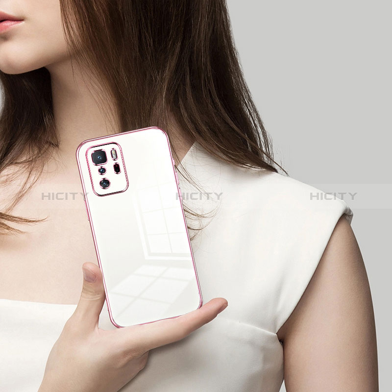 Funda Silicona Ultrafina Carcasa Transparente SY1 para Xiaomi Redmi Note 10 Pro 5G