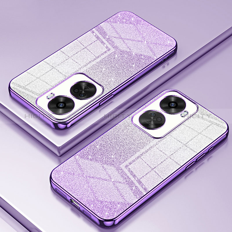 Funda Silicona Ultrafina Carcasa Transparente SY2 para Huawei Nova 11 SE Morado