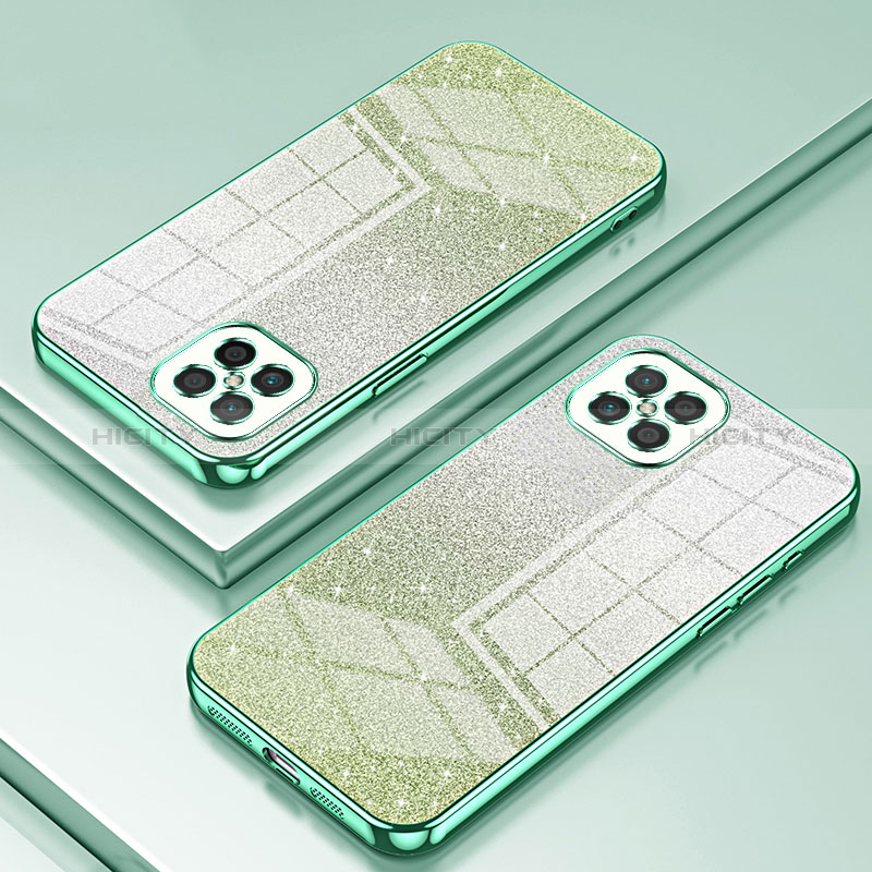 Funda Silicona Ultrafina Carcasa Transparente SY2 para Huawei Nova 8 SE 4G Verde