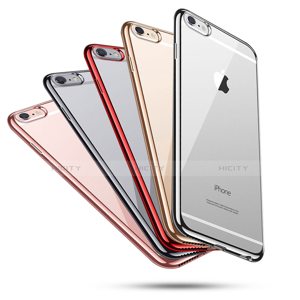 Funda Silicona Ultrafina Carcasa Transparente T09 para Apple iPhone 6 Plus