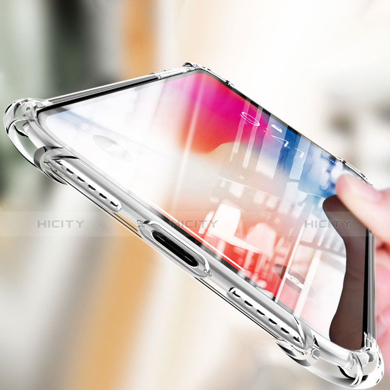 Funda Silicona Ultrafina Carcasa Transparente U01 para Apple iPhone X