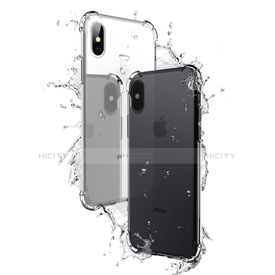 Funda Silicona Ultrafina Carcasa Transparente U01 para Apple iPhone Xs