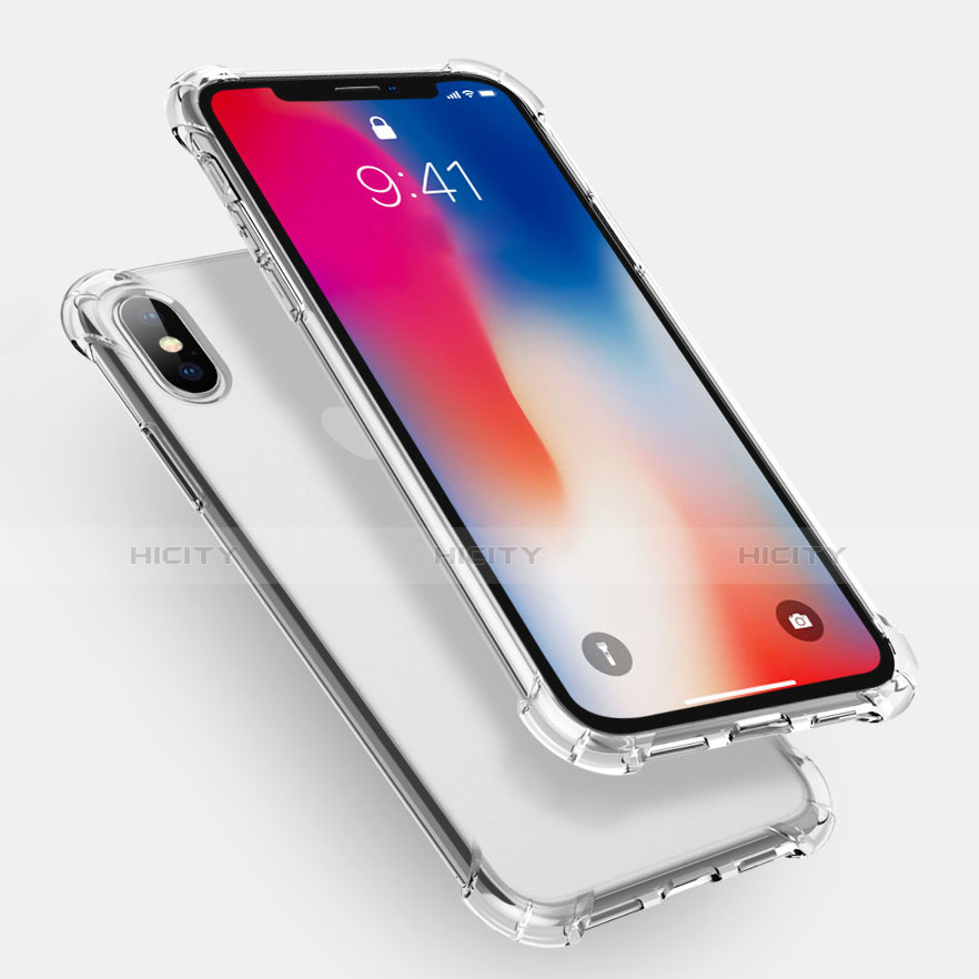 Funda Silicona Ultrafina Carcasa Transparente U01 para Apple iPhone Xs