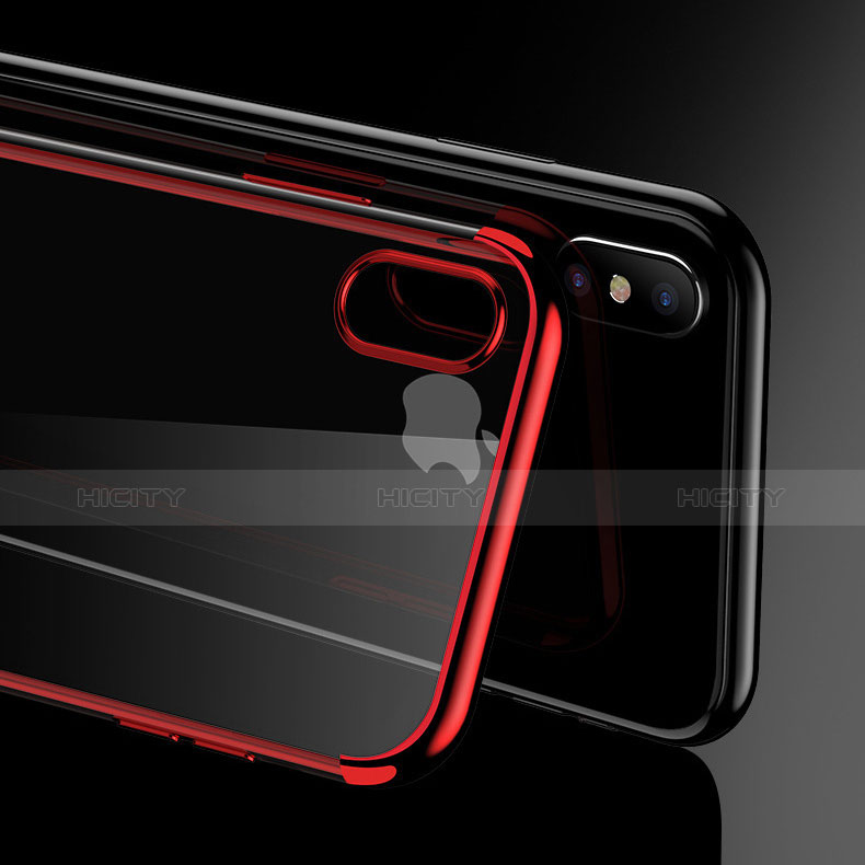 Funda Silicona Ultrafina Carcasa Transparente V02 para Apple iPhone X