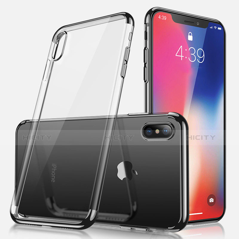 Funda Silicona Ultrafina Carcasa Transparente V02 para Apple iPhone X