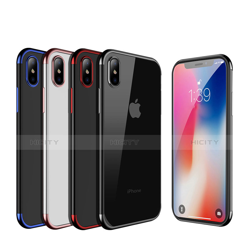 Funda Silicona Ultrafina Carcasa Transparente V02 para Apple iPhone X