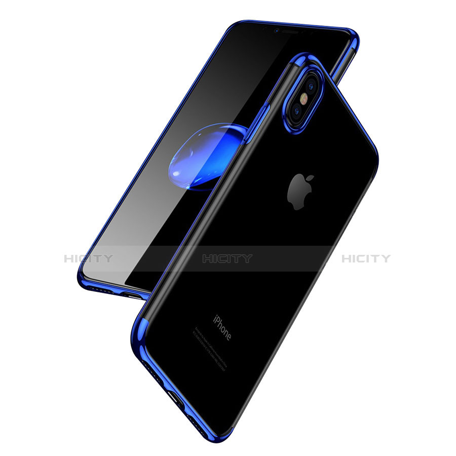 Funda Silicona Ultrafina Carcasa Transparente V02 para Apple iPhone X