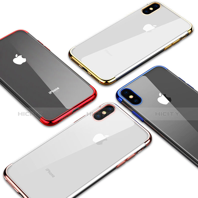 Funda Silicona Ultrafina Carcasa Transparente V02 para Apple iPhone X