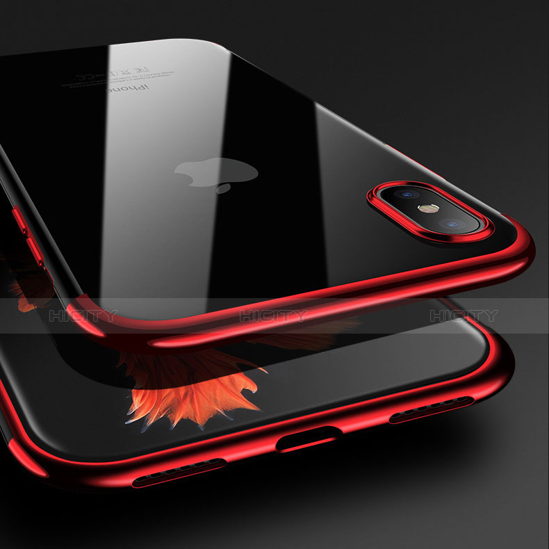 Funda Silicona Ultrafina Carcasa Transparente V02 para Apple iPhone X