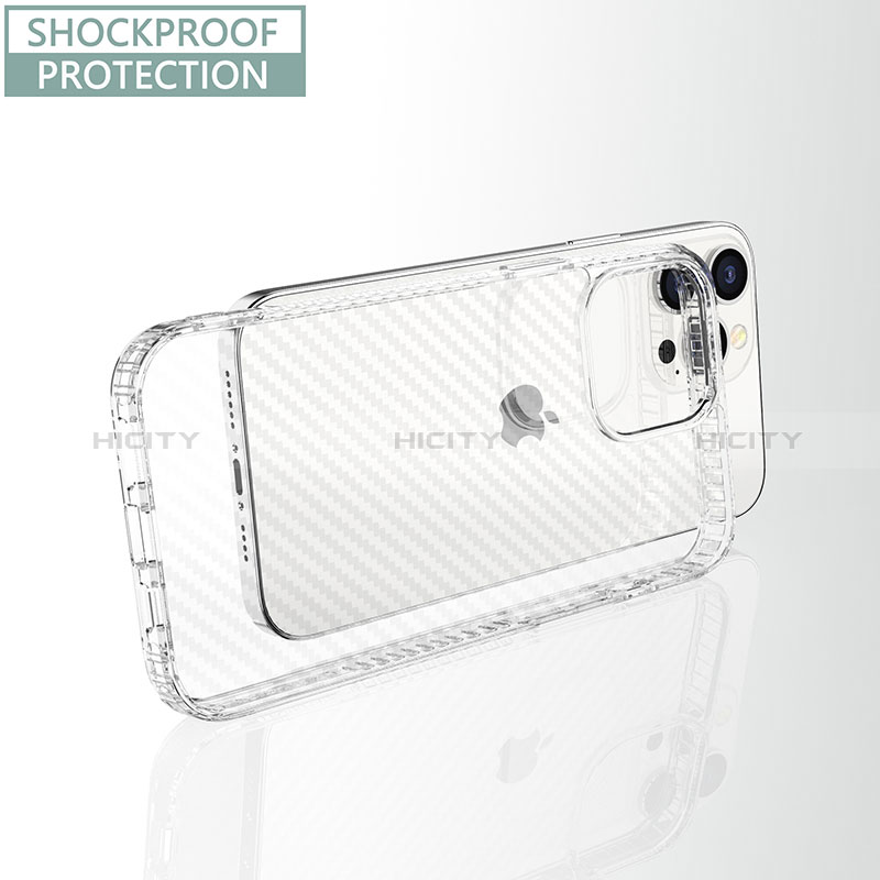 Funda Silicona Ultrafina Carcasa Transparente YJ1 para Apple iPhone 12 Pro Max