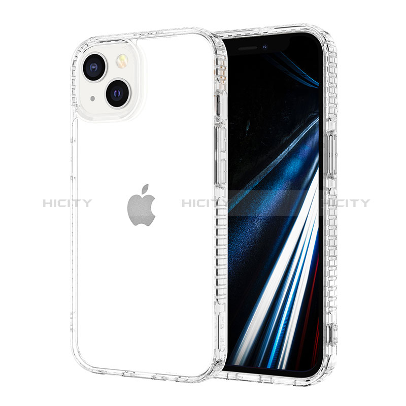 Funda Silicona Ultrafina Carcasa Transparente YJ2 para Apple iPhone 13 Claro